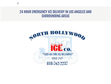 Tablet Screenshot of northhollywoodice.com